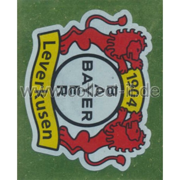 PBU334 - Bayer 04 Leverkusen - Wappen - Saison 08/09
