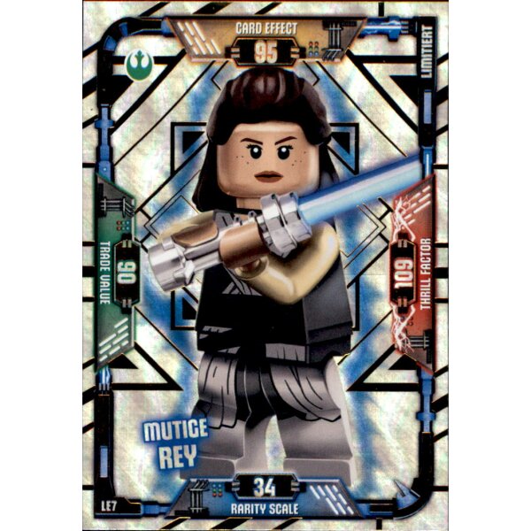 LE7 - Mutige Rey - Limitierte Auflage - LEGO Star Wars SERIE 1