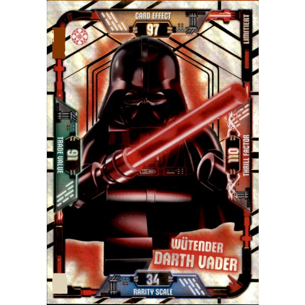 LE11 - Wütender Darth Vader - Limitierte Auflage - LEGO Star Wars SERIE 1