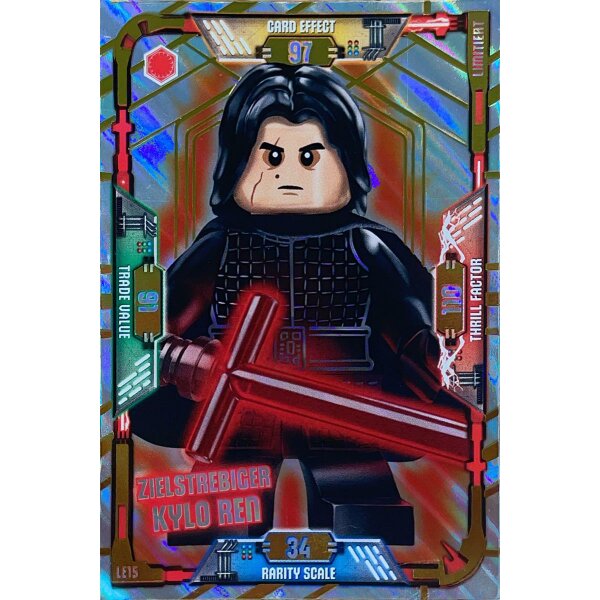 LE15 - Zielstrebiger Kylo Ren - Limitierte Auflage - LEGO Star Wars SERIE 1