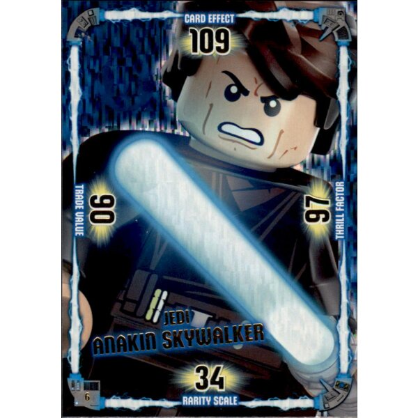 6 - Jedi Anakin Skywalker - Jedi - LEGO Star Wars Serie 1