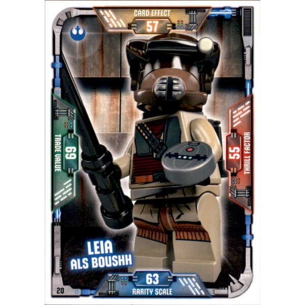 20 - Leia als Boushh - LEGO Star Wars Serie 1