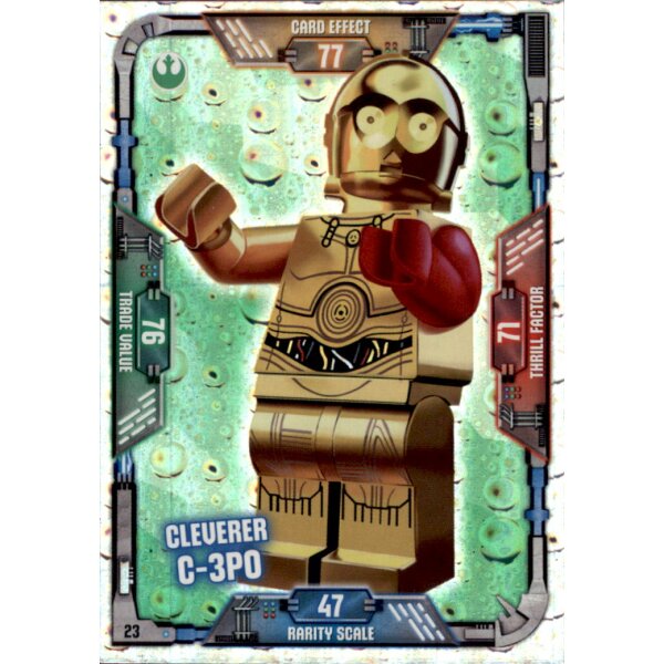 23 - Cleverer C-3PO - Folie - LEGO Star Wars Serie 1