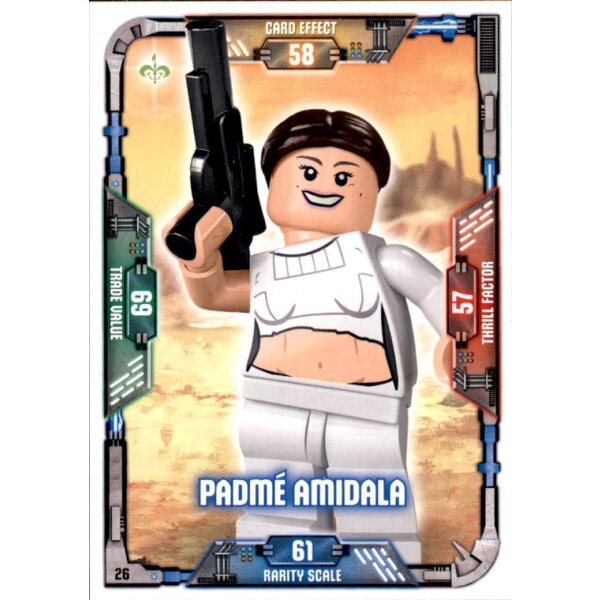 26 - Padme Amidala - LEGO Star Wars Serie 1