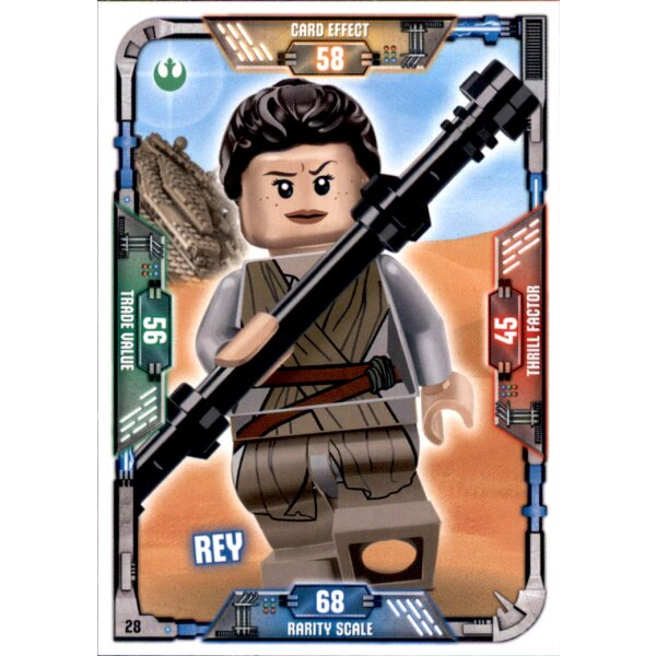 28 - Rey - LEGO Star Wars Serie 1