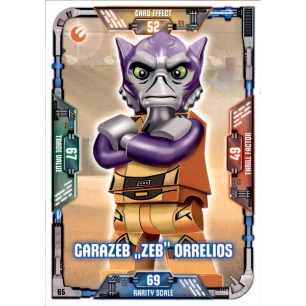 "65 - Garazeb ""Zeb"" Orrelios - LEGO Star Wars Serie 1"