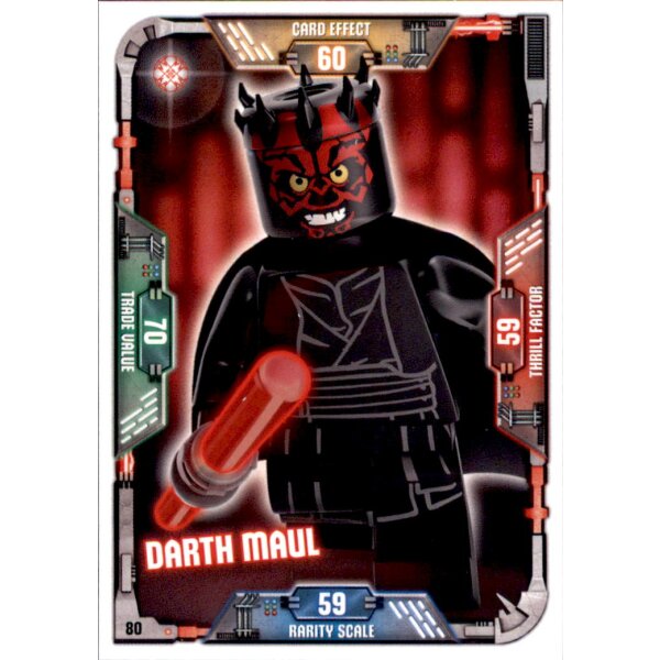 80 - Darth Maul - LEGO Star Wars Serie 1