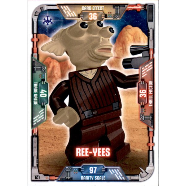 121 - Ree-Yees - LEGO Star Wars Serie 1