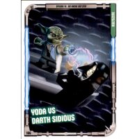 186 - Yoda VS Darth Sidious - LEGO Star Wars Serie 1