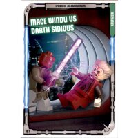 187 - Mace Windu VS Darth Sidious - LEGO Star Wars Serie 1