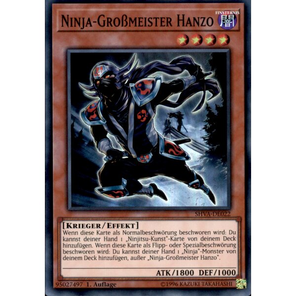 SHVA-DE022 - Ninja-Großmeister Hanzo