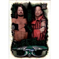 Karte 37 - Aj Styles VS. Shinsuke Nakamura - Rivals - WWE...