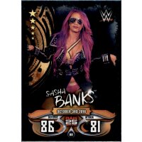 Karte 68 - Sasha Banks - Raw 25 Years - WWE Slam Attax -...