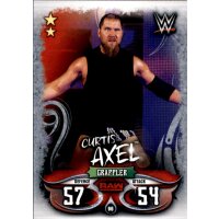 Karte 96 - Curtis Axel - Raw - WWE Slam Attax - LIVE