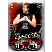 Karte 100 - Dean Ambrose - Raw - WWE Slam Attax - LIVE