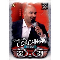 Karte 112 - Jonathan Coachman - Raw - WWE Slam Attax - LIVE