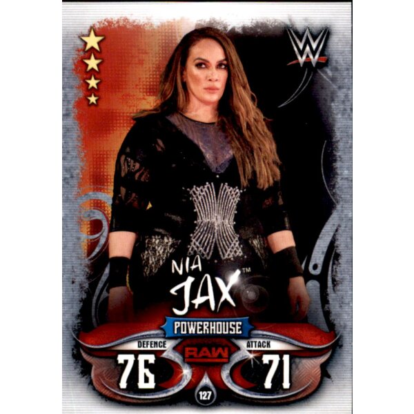Karte 127 - Nia Jax - Raw - WWE Slam Attax - LIVE