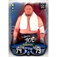 Karte 185 - Samoa Joe - Smack Down Live - WWE Slam Attax...