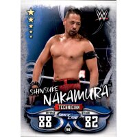Karte 189 - Shinsuke Nakamura - Smack Down Live - WWE...