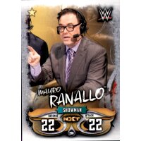 Karte 216 - Mauro Ranallo - NXT - WWE Slam Attax - LIVE