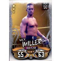 Karte 218 - Nick Miller - NXT - WWE Slam Attax - LIVE