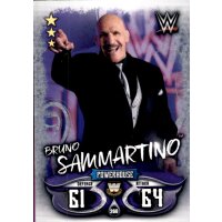 Karte 268 - Bruno Sammastino - Legends - WWE Slam Attax -...