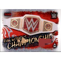 Karte 360 - Raw Women?s  Championship - WWE Slam Attax -...