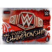 Karte 364 - WWE Universal  Championship - WWE Slam Attax...