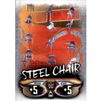 Karte 389 - Steel Chair - Boosts - WWE Slam Attax - LIVE