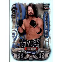 LEMA - Aj Styles - Silver Limited Edition - WWE Slam...