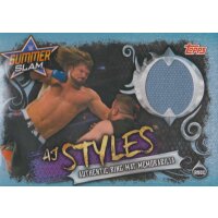 RMCC - Aj Styles - Memorabilia - WWE Slam Attax - LIVE
