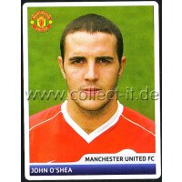 UEFA Champions League 2006-2007 Sticker John OShea...