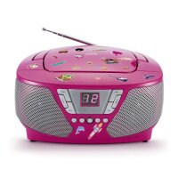 Tragbares CD/Radio - Kids pink NEU