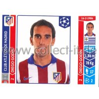 Sticker 40 - Diego Godin - Club Atletico de Madrid