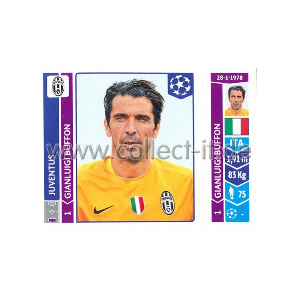 Sticker 55 - Gianluigi Buffon - Juventus