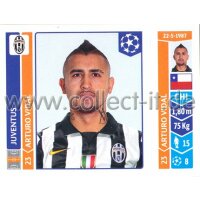 Sticker 60 - Arturo Vidal - Juventus