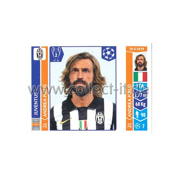 Sticker 61 - Andrea Pirlo - Juventus