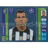 Sticker 64 - Carlos Tevez - Juventus