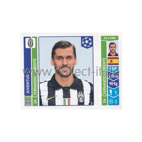 Sticker 65 - Fernando Llorente - Juventus