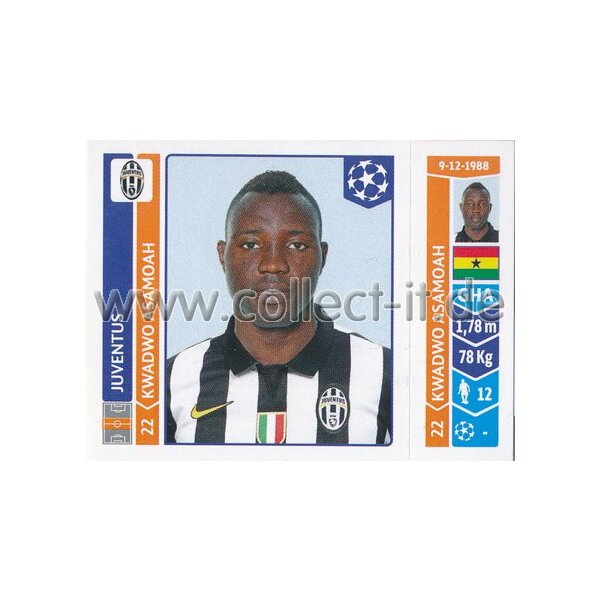 Sticker 69 - Kwadwo Asamoah - Juventus