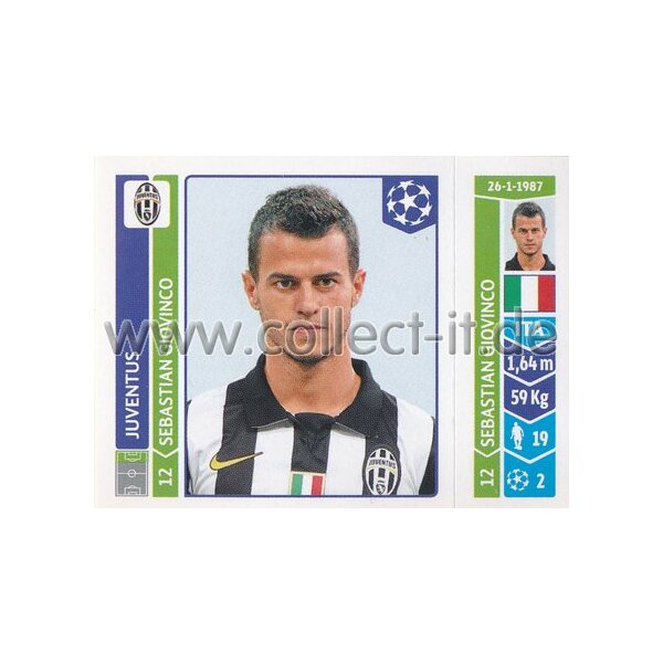 Sticker 71 - Sebastian Giovinco - Juventus