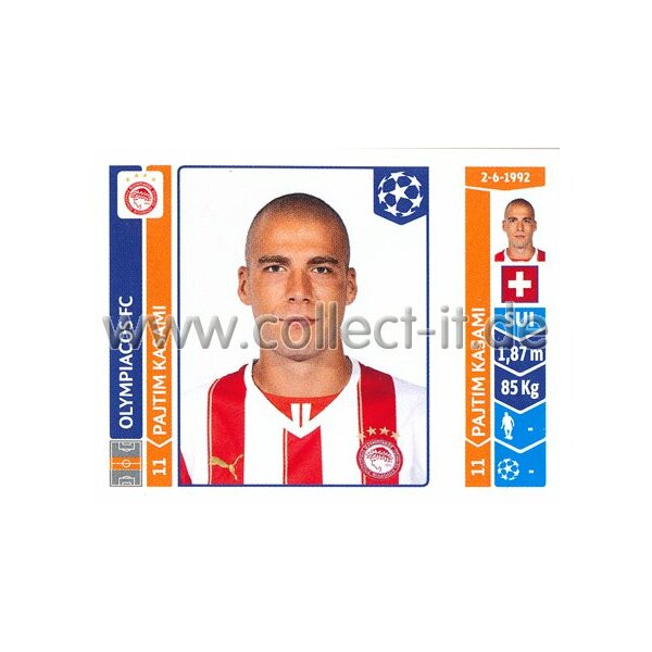 Sticker 78 - Pajtim Kasami - Olympiacos FC