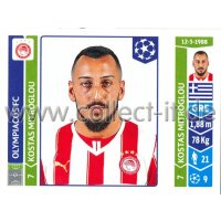 Sticker 83 - Kostas Mitroglou - Olympiacos FC