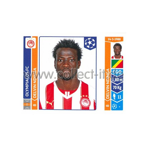 Sticker 87 - Delvin Ndinga - Olympiacos FC