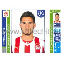 Sticker 90 - Dimitris Diamantakos - Olympiacos FC