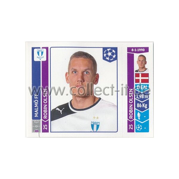 Sticker 91 - Robin Olsen - Malmö FF