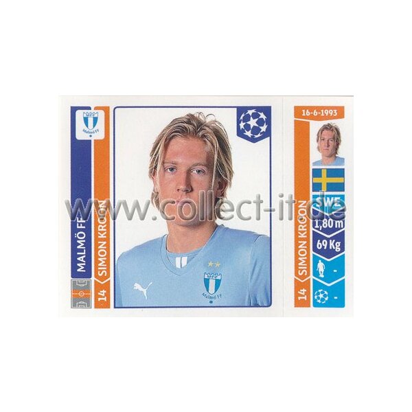 Sticker 96 - Simon Kroon - Malmö FF