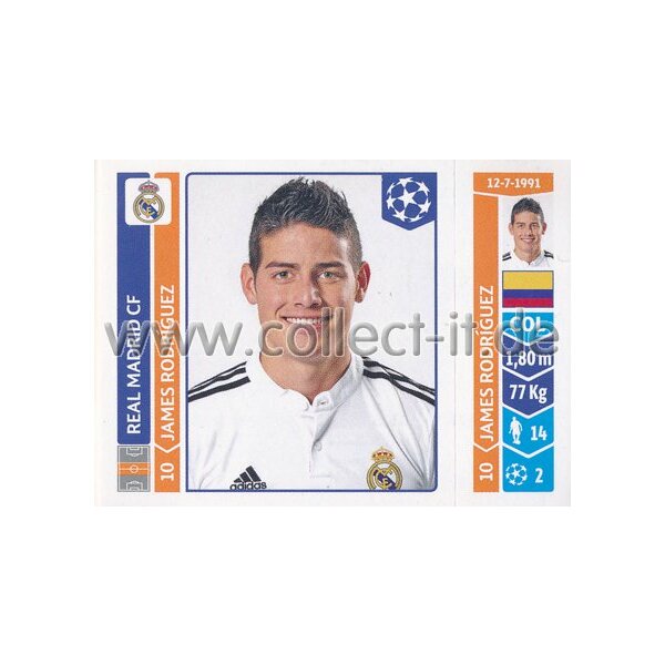 Sticker 116 - James Rodriguez - Real Madrid CF