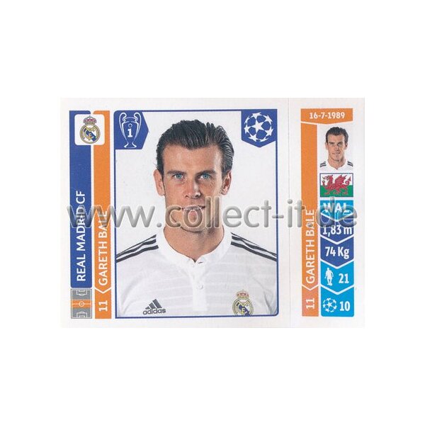 Sticker 117 - Gareth Bale - Real Madrid CF