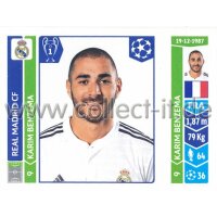Sticker 118 - Karim Benzema - Real Madrid CF